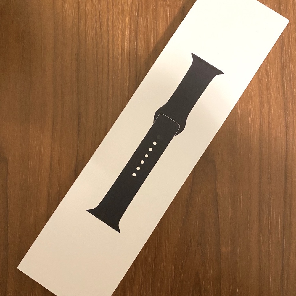 44mm Black Apple Watch Sport Band